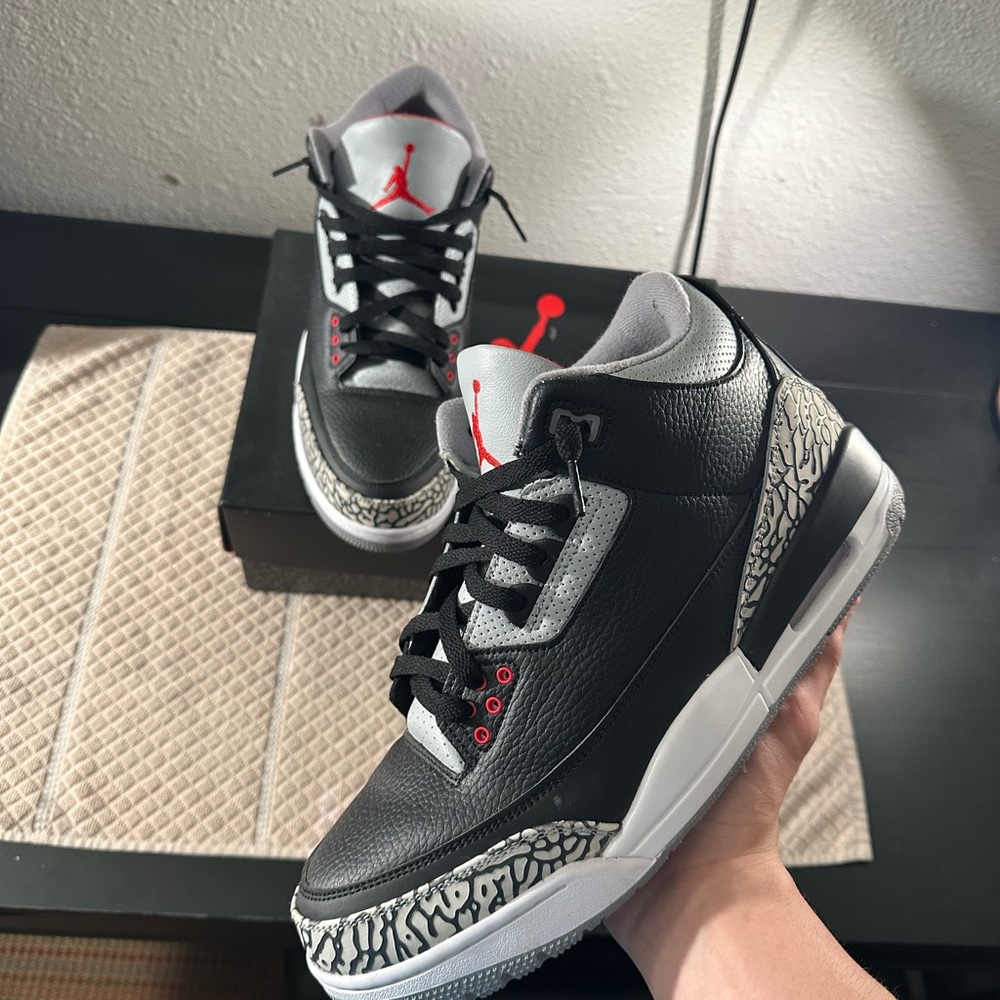 Jordan 3 black cement